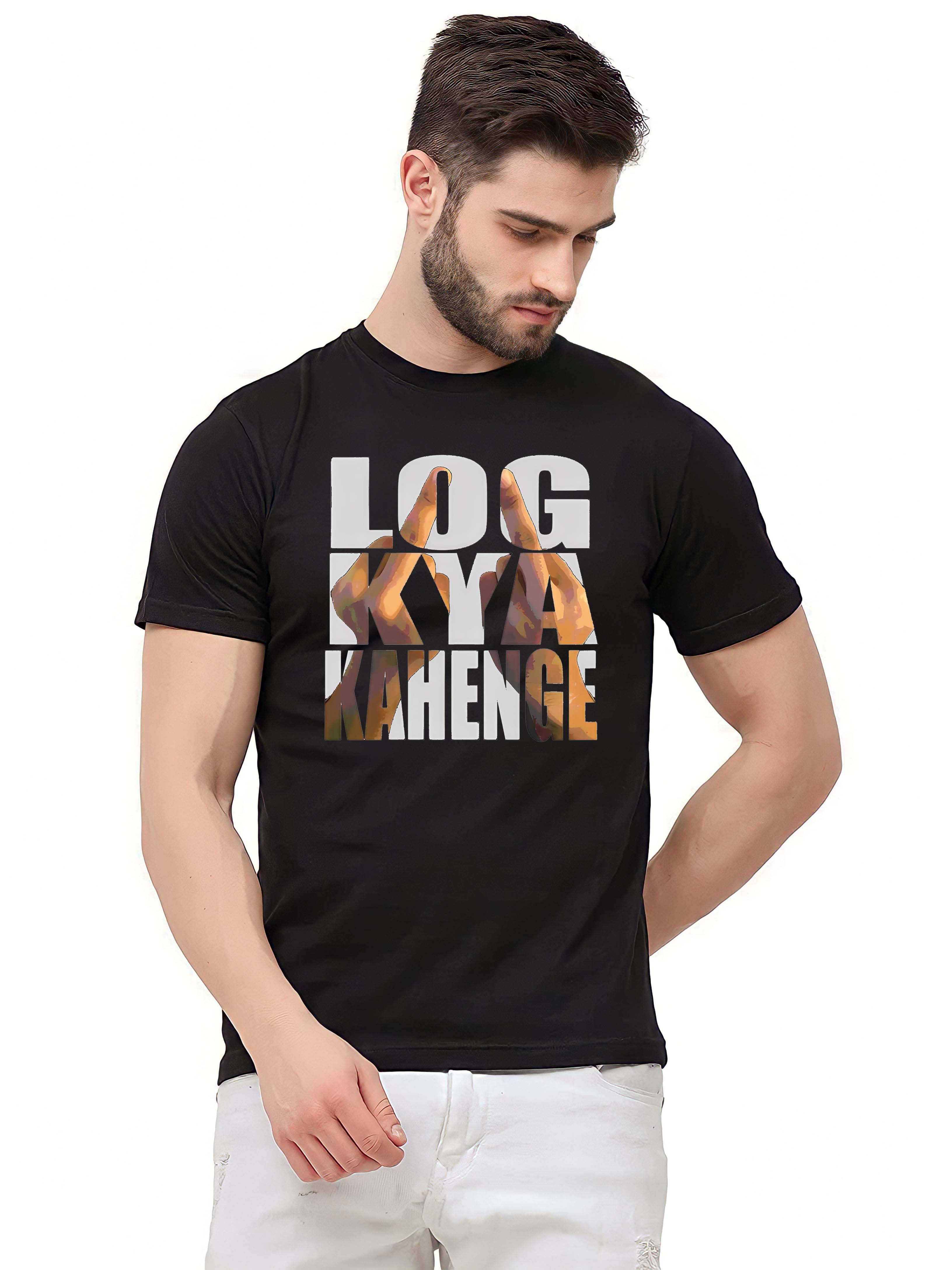Kaido Cotton Regular Fit Self Design Half Sleeves Men's Round T-Shirt - Black ( Pack of 1 ) Kaido Cotton Regular Fit Self Design Half Sleeves Men's Round T-Shirt - Black ( Pack of 1 )