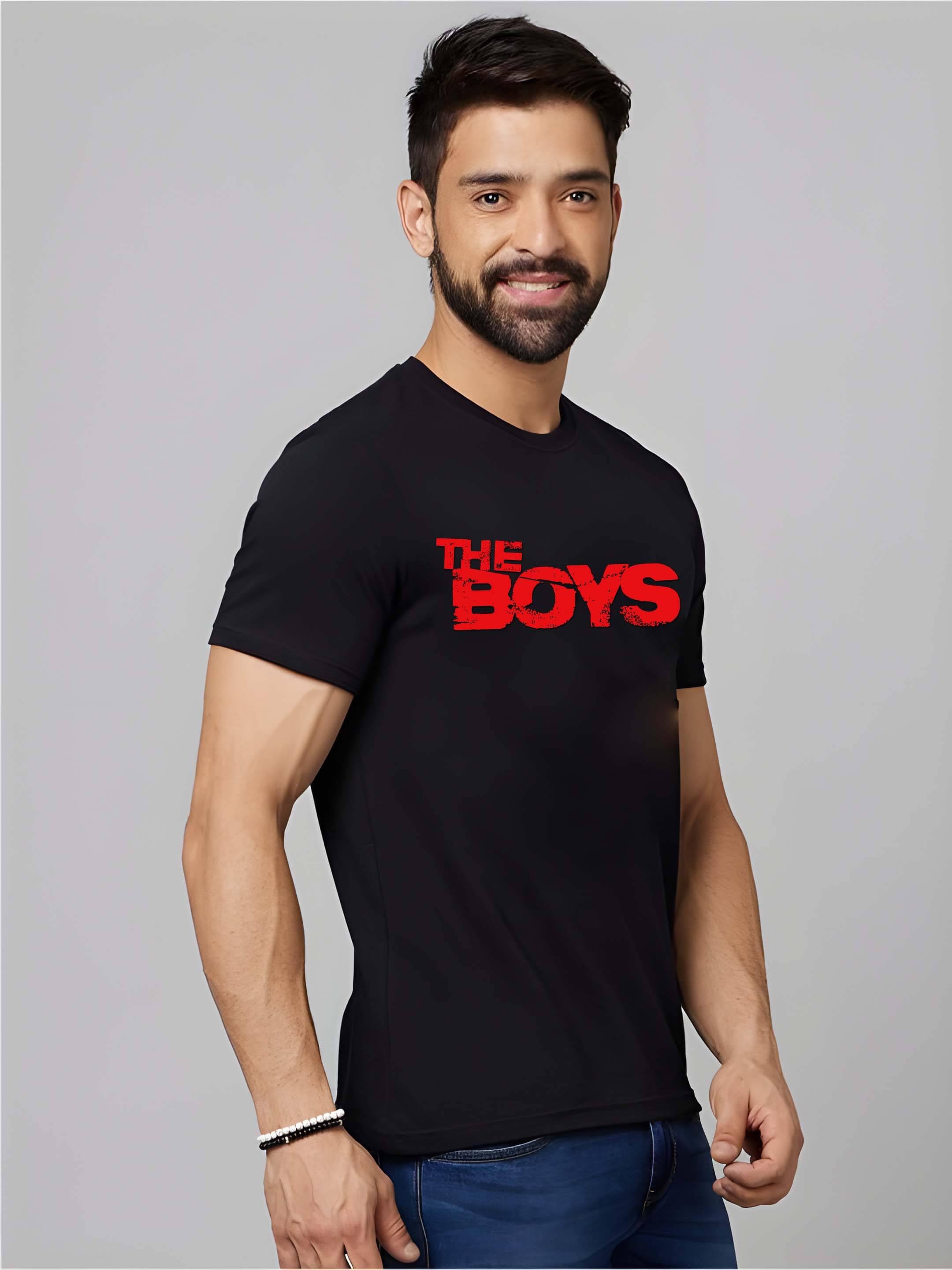 Kaido Cotton Regular Fit Self Design Half Sleeves Men's Round T-Shirt - Black ( Pack of 1 ) Kaido Cotton Regular Fit Self Design Half Sleeves Men's Round T-Shirt - Black ( Pack of 1 )