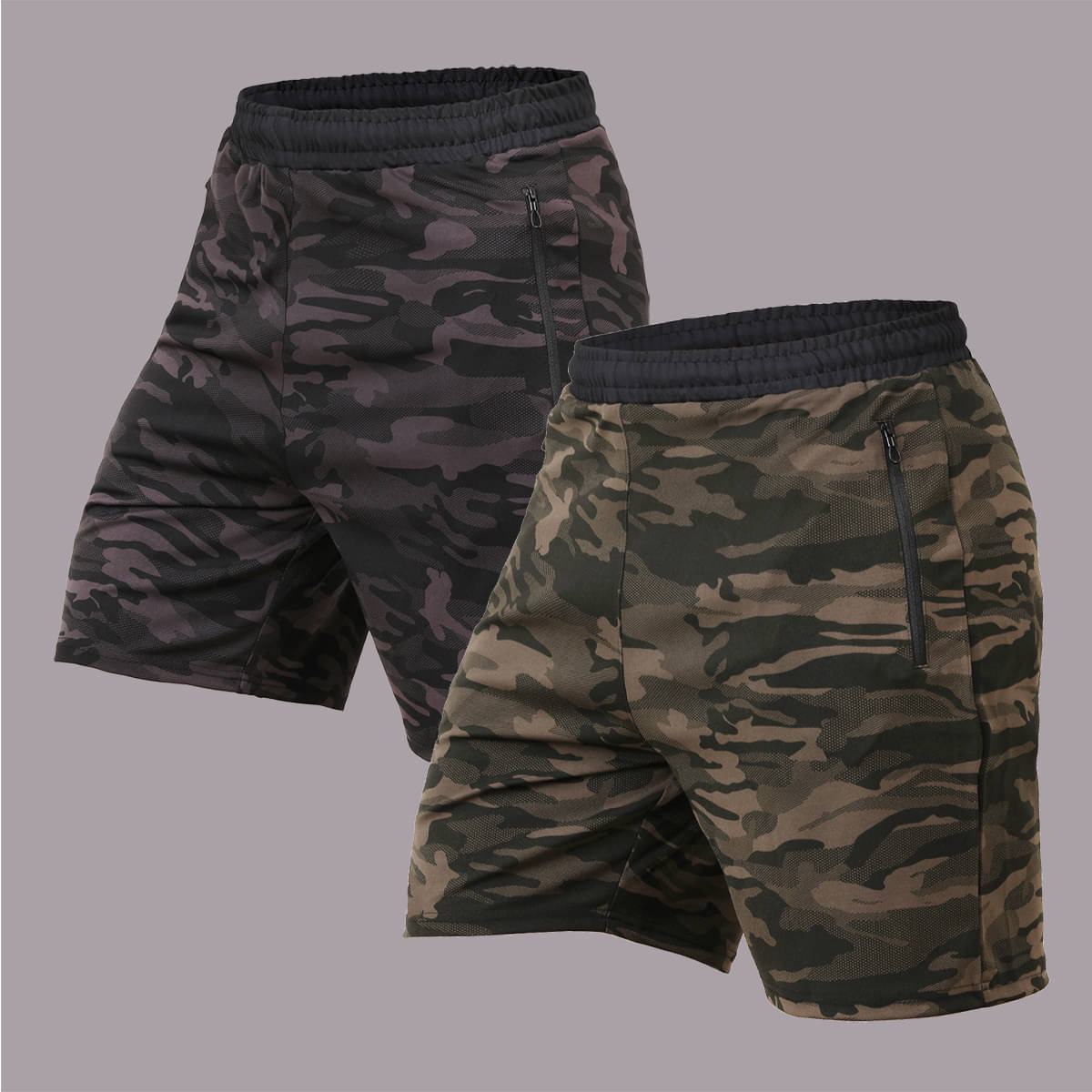 NEVER LOSE Green Polyester Men's Running Shorts ( Pack of 2 ) NEVER LOSE Green Polyester Men's Running Shorts ( Pack of 2 )