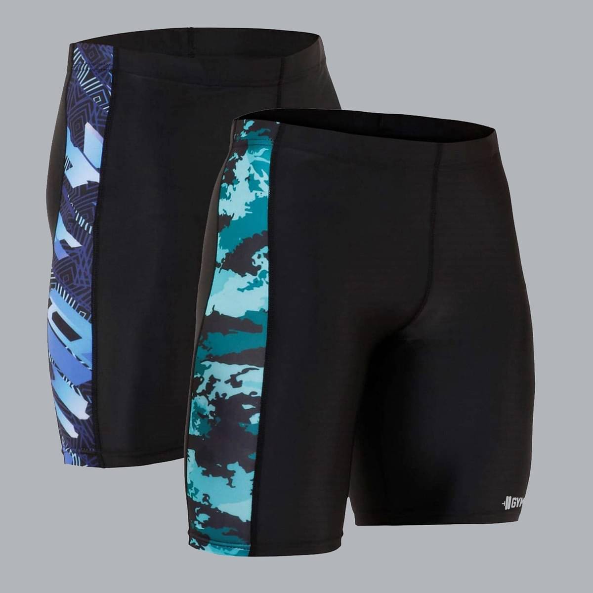NEVER LOSE Teal Polyester Men's Cycling Shorts ( Pack of 2 ) NEVER LOSE Teal Polyester Men's Cycling Shorts ( Pack of 2 )