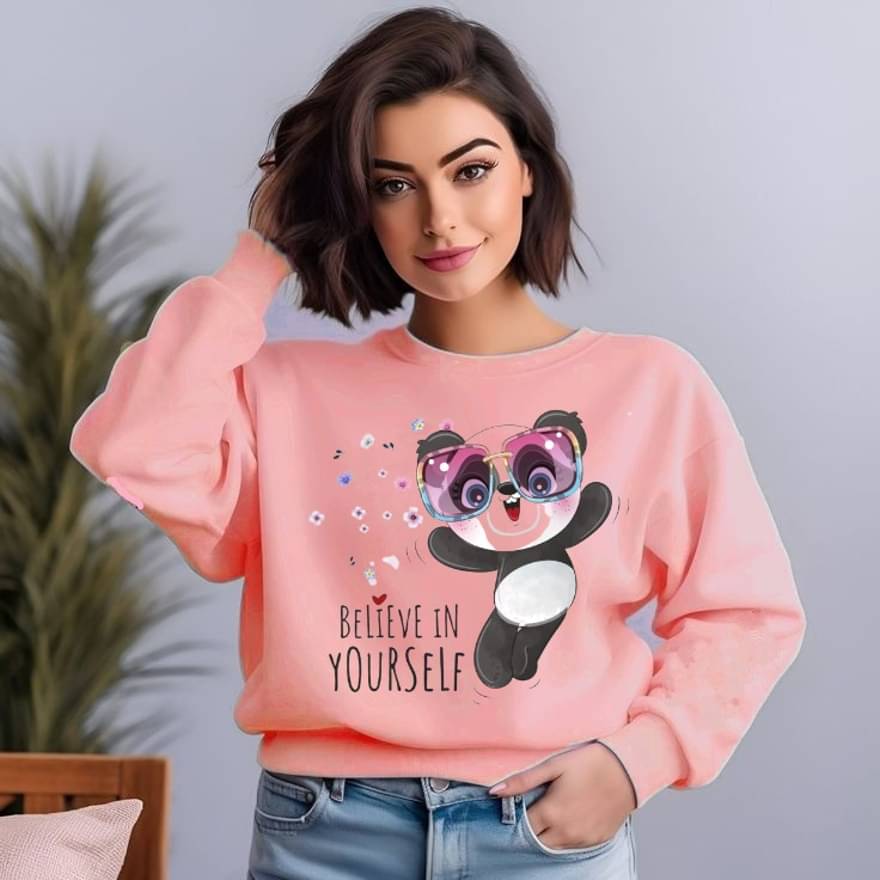     			Parona Fleece Women's Non Hooded Sweatshirt ( Pink )
