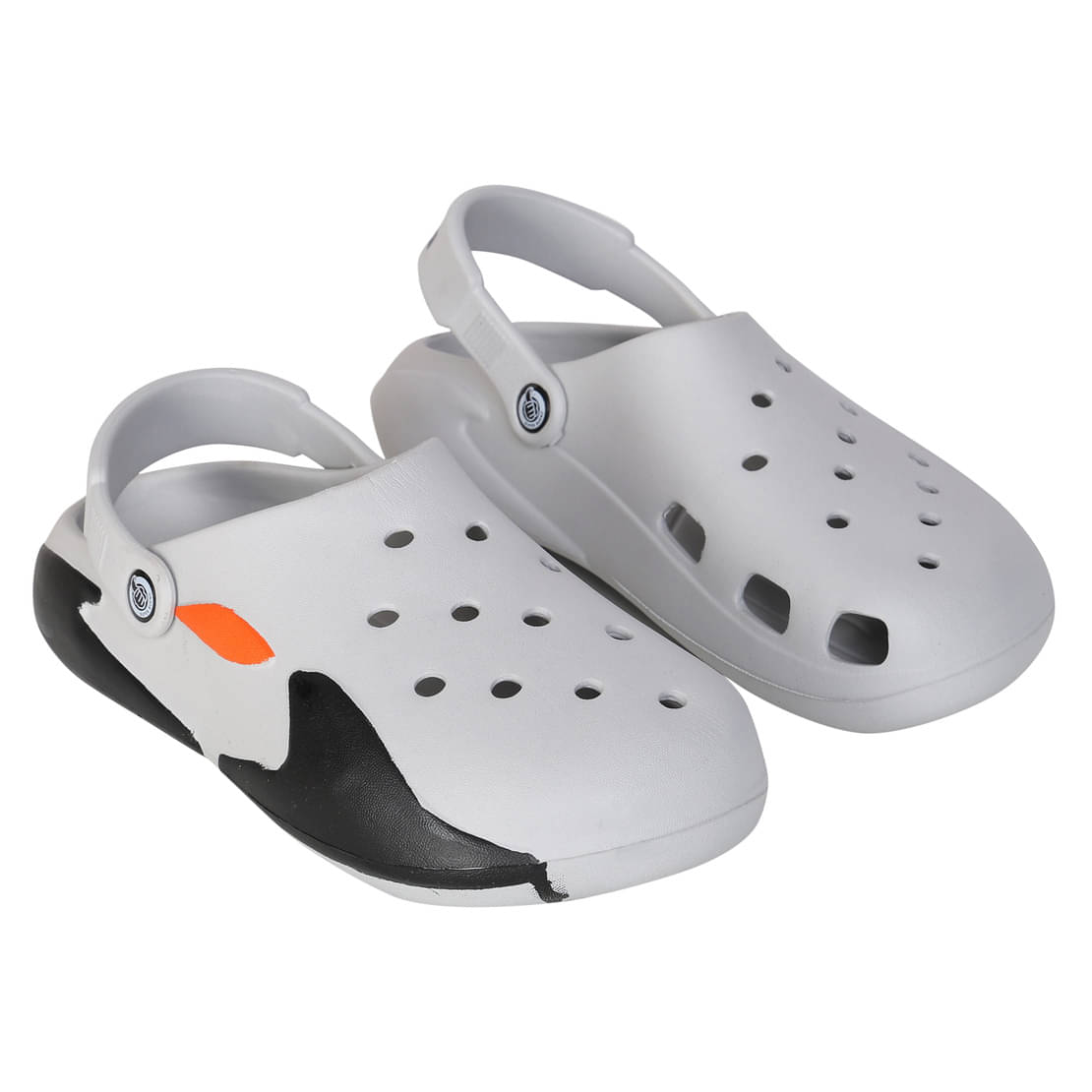     			Style Height - Grey Men's Clogs