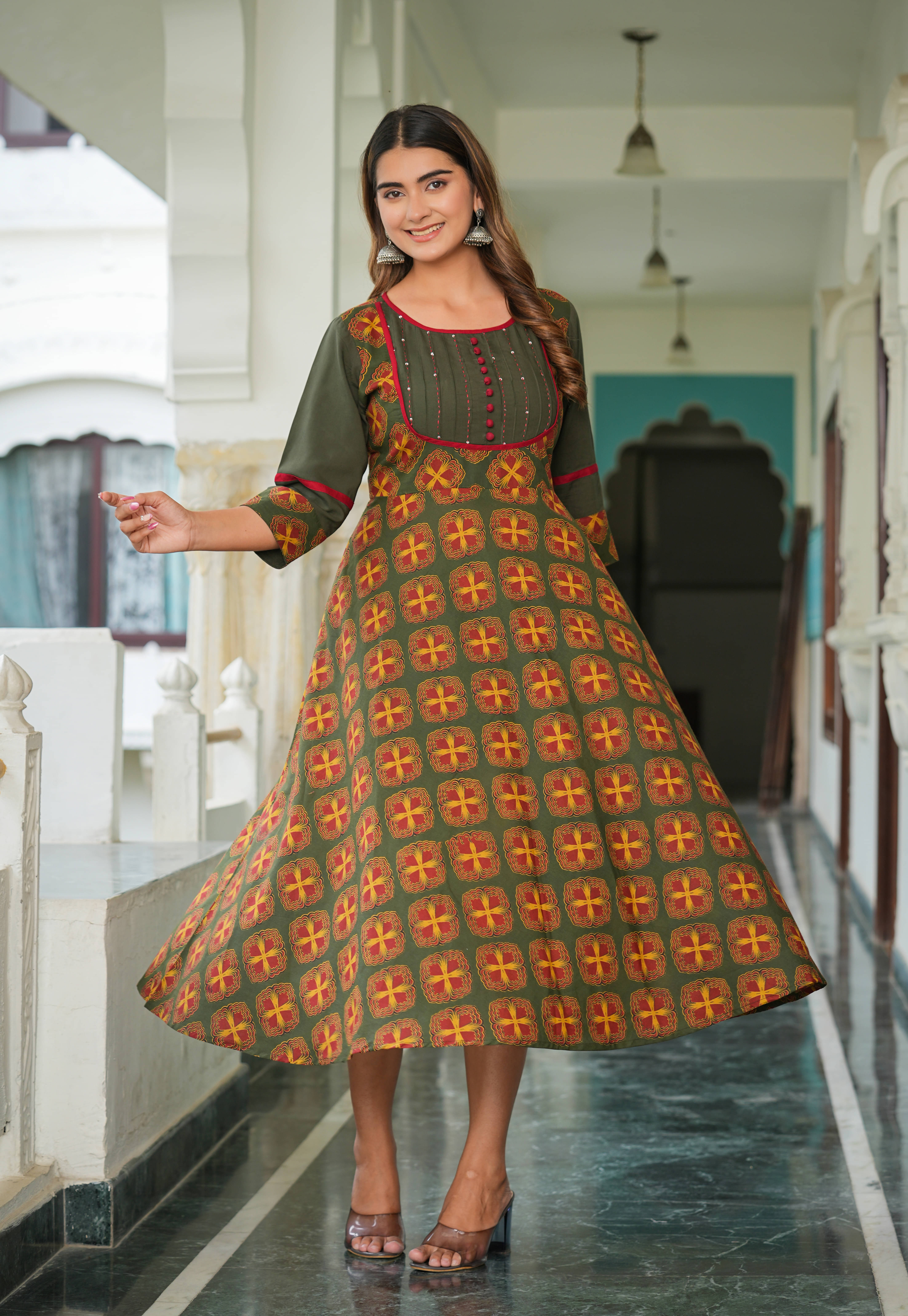     			Polyester Short Kurti For Women (Pack of 1)