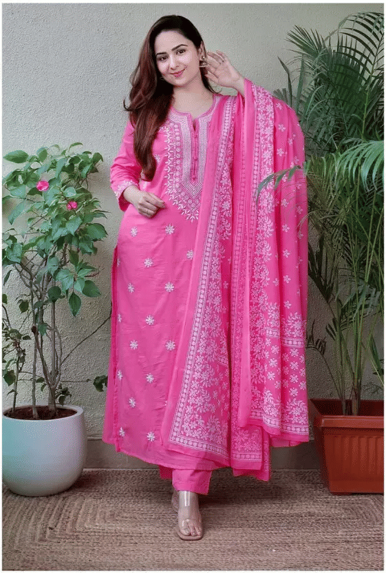 piludi Viscose Solid Kurti With Pants Women's Stitched Salwar Suit - Lavender ( Pack of 1 )