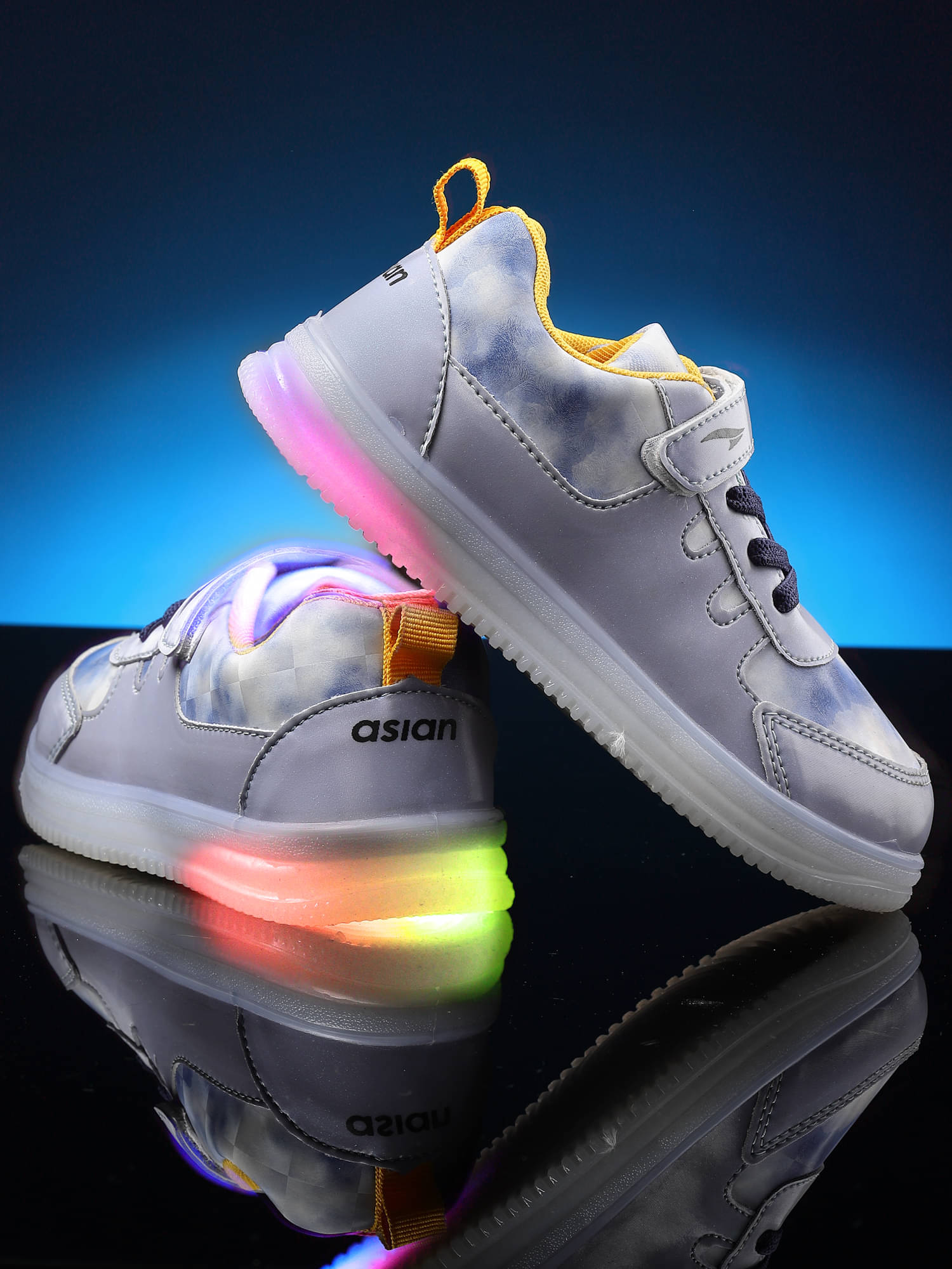     			ASIAN - Blue Boy's Sneakers ( 1 Pair )