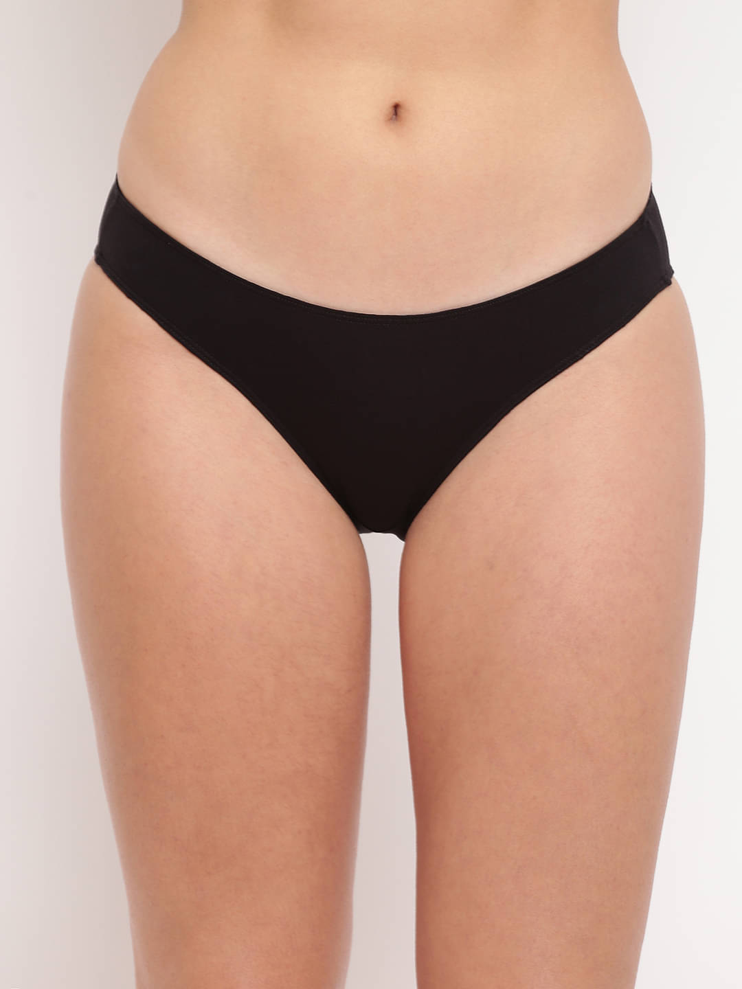 BASIICS By La Intimo Pack of 1 Cotton Bikini For Women ( Black ) BASIICS By La Intimo Pack of 1 Cotton Bikini For Women ( Black )