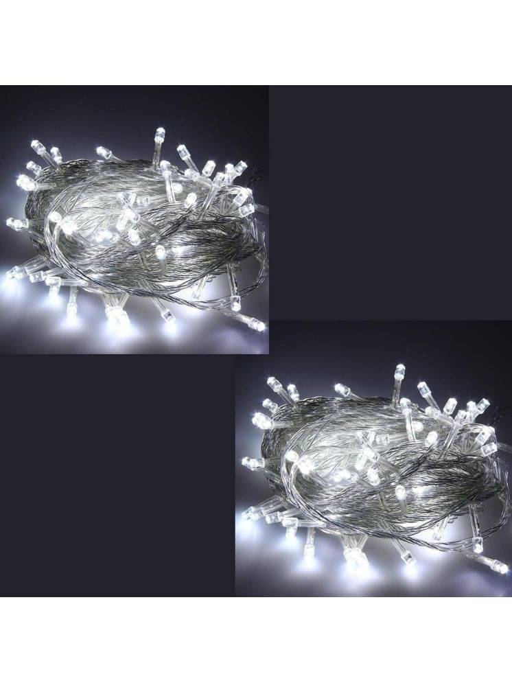     			CHARKEE White 15M String Light ( Pack of 2 )