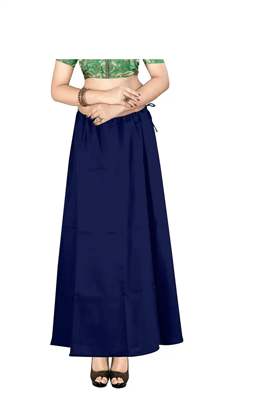 D1 DIFFERENT ONE Navy Cotton Petticoat - Single D1 DIFFERENT ONE Navy Cotton Petticoat - Single