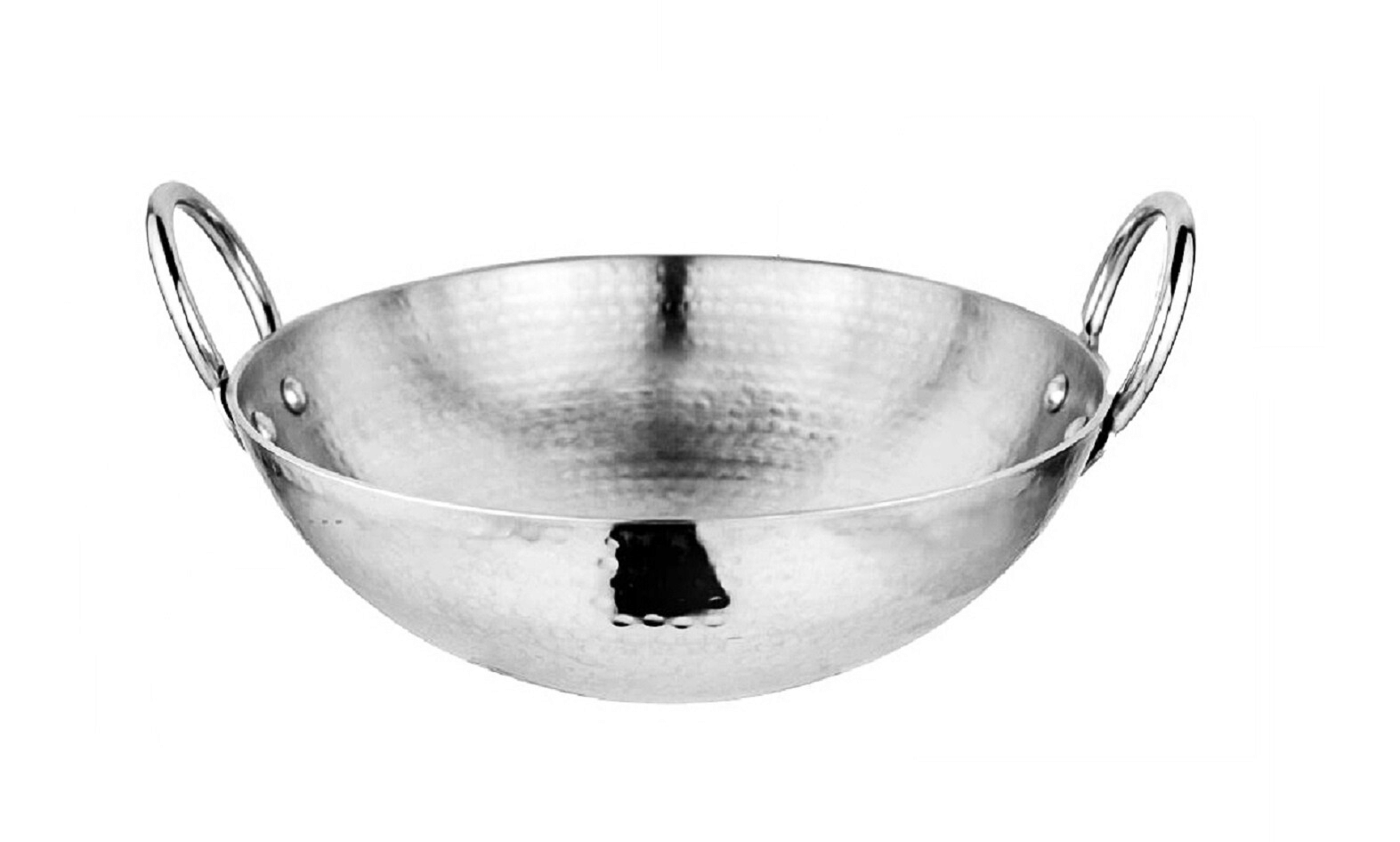 Dynore Kadhai Stainless Steel Kadhai Heavy Bottom Stainless Steel Handle 2 Thickness mm 22 cm Diameter ( 2 L ) Dynore Kadhai Stainless Steel Kadhai Heavy Bottom Stainless Steel Handle 2 Thickness mm 22 cm Diameter ( 2 L )