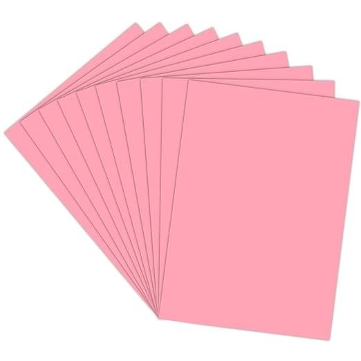     			Eclet A3 Color Paper 100 Sheets (LIGHT PINK) Premium Colour 180 GSM Pack for Copy Printing, DIY Art & Craft, Projects, Decoration, Other Office Printing. A3 Pack of 100 Sheet