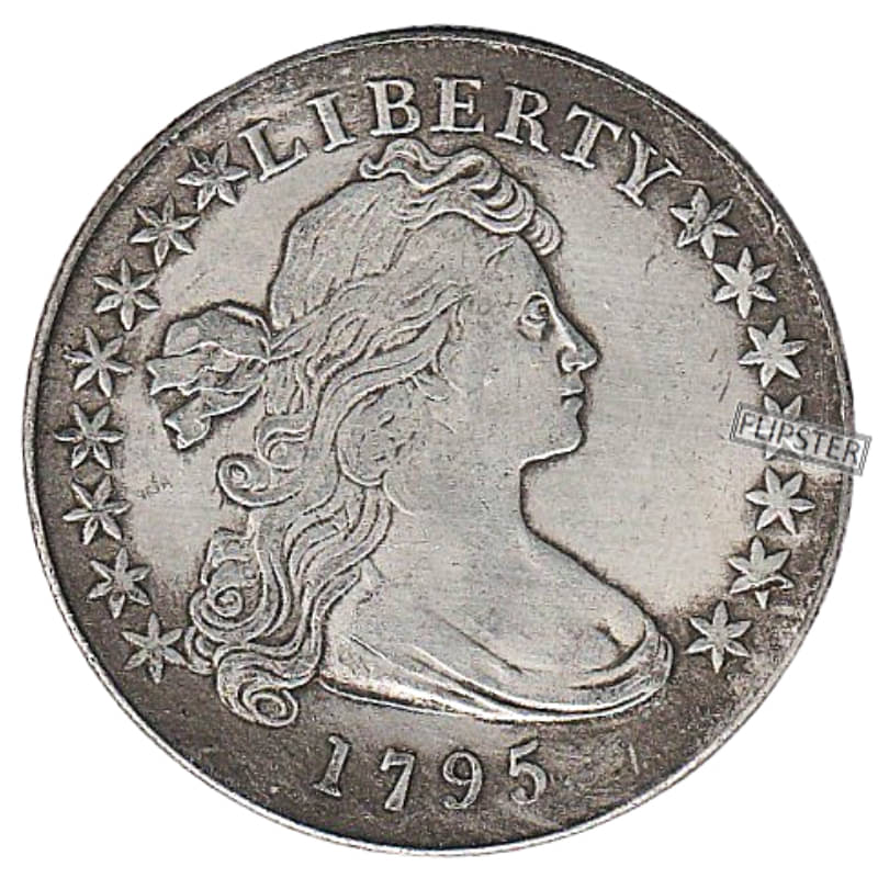     			**Extremely Rare** 1 Dollar 1795, USA old Top Condition America Coin Collection