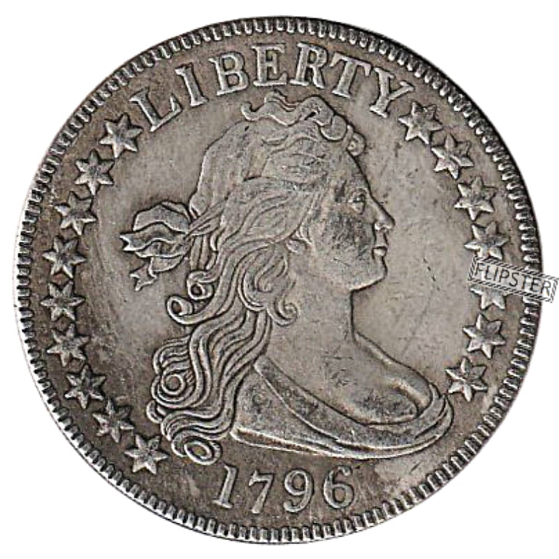     			**Extremely Rare** 1 Dollar 1796, USA old Top Condition America Coin Collection