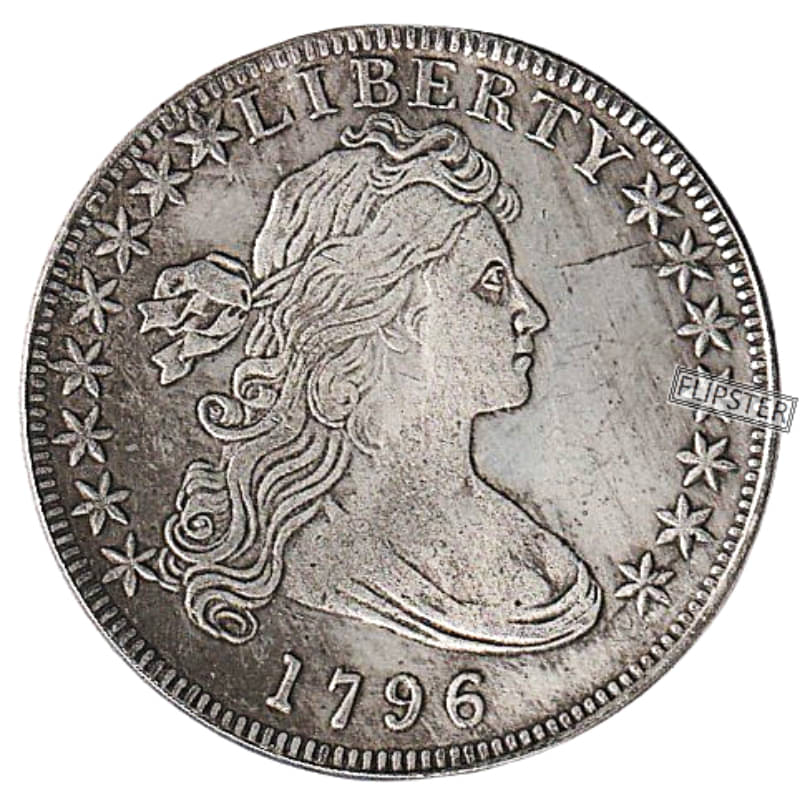     			**Extremely Rare** 1 Dollar 1796, USA old Top Condition America Coin Collection