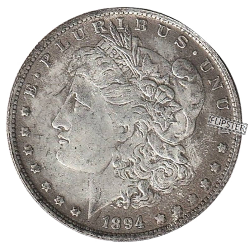     			**Extremely Rare** 1 Dollar 1894, USA old Top Condition America Coin Collection