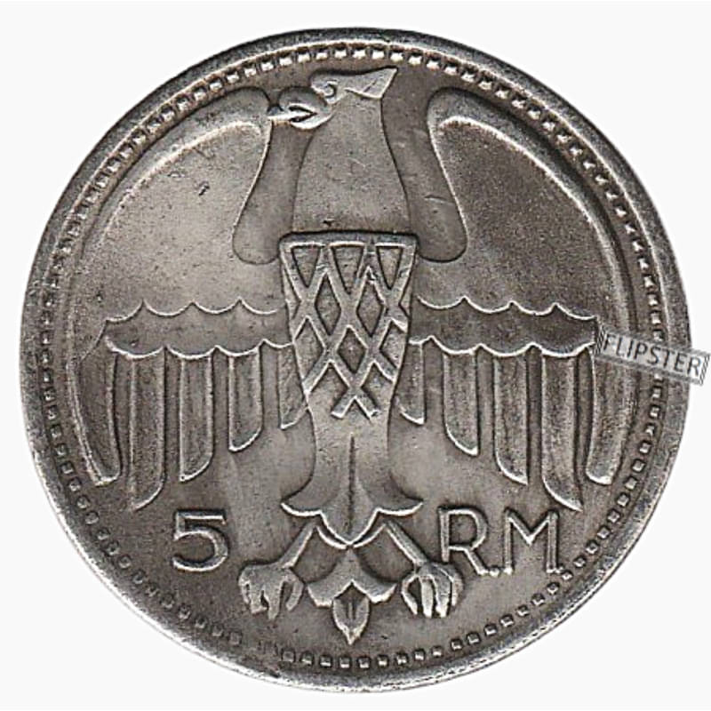 **Extremely Rare** 5RM 1935 Adolf Hitlar, old German Top Condition Coin Collection **Extremely Rare** 5RM 1935 Adolf Hitlar, old German Top Condition Coin Collection