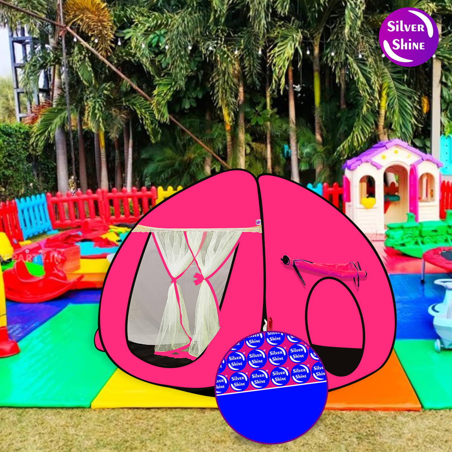Foldable delightful patterns Popup Kids Play Tent House for Multi Purpose Foldable delightful patterns Popup Kids Play Tent House for Multi Purpose