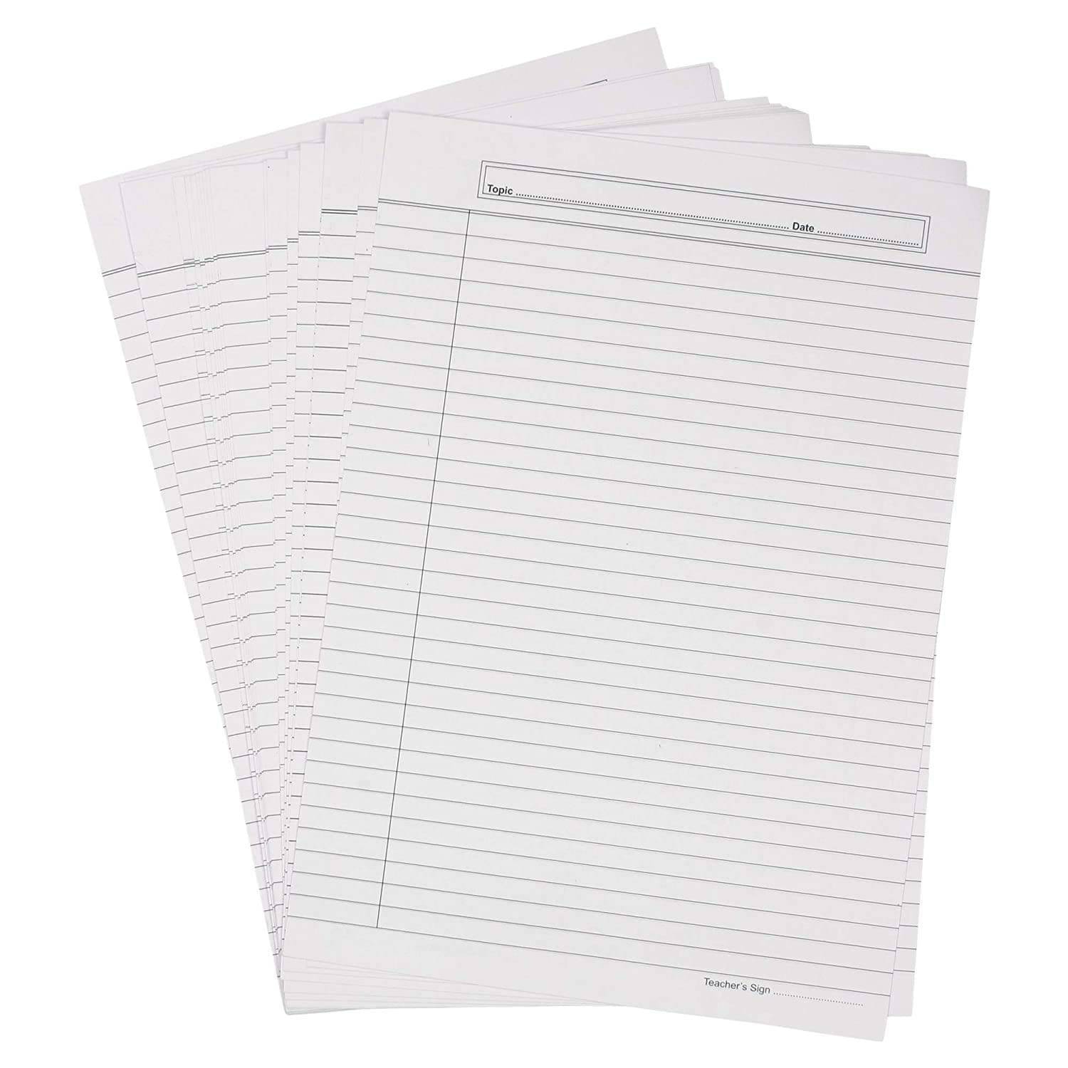 Freedy A4 Size Both Side Ruled White Sheet (Pack of 60 sheets) for Project/Assignment/Practical/Homework(Bsr -60 white sheet ) Freedy A4 Size Both Side Ruled White Sheet (Pack of 60 sheets) for Project/Assignment/Practical/Homework(Bsr -60 white sheet )