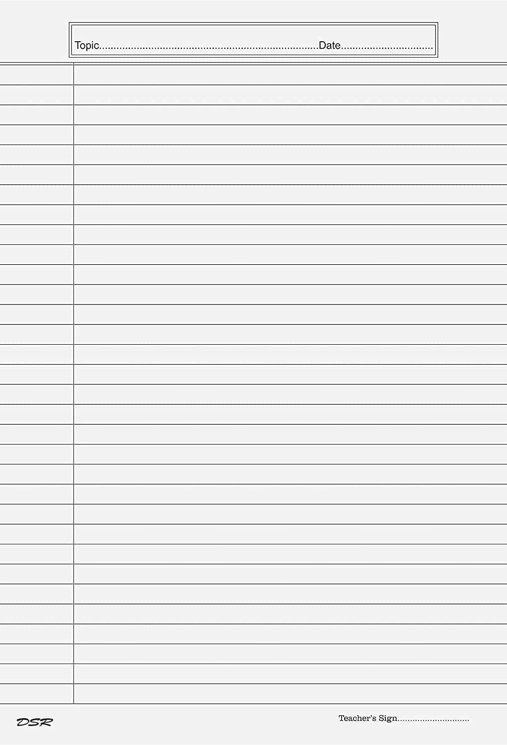 Freedy A4 Size Both Side Ruled White Sheet (Pack of 100 sheets) for Project/Assignment/Practical/Homework(Bsr -100 white sheet ) Freedy A4 Size Both Side Ruled White Sheet (Pack of 100 sheets) for Project/Assignment/Practical/Homework(Bsr -100 white sheet )