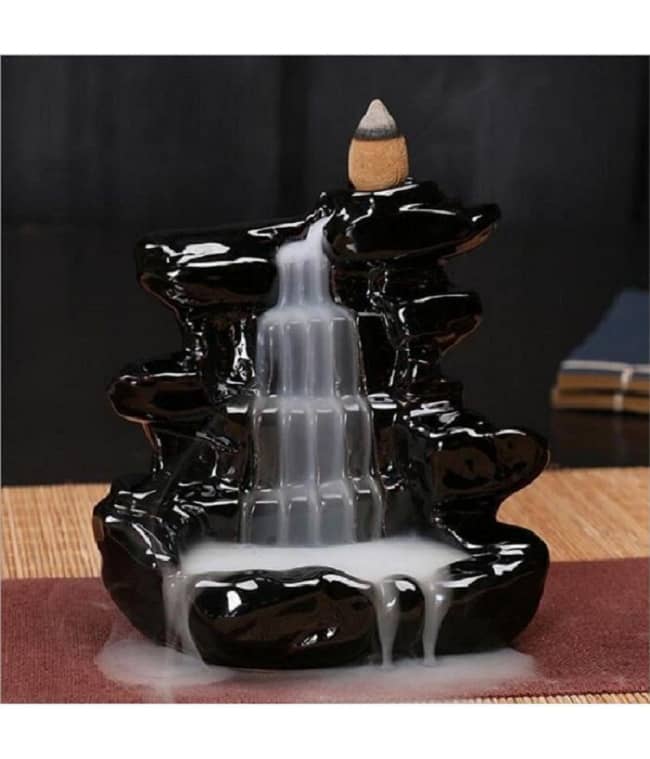 Khushi Enterprises Smoke Backflow Showpiece 12 cm - Pack of 1