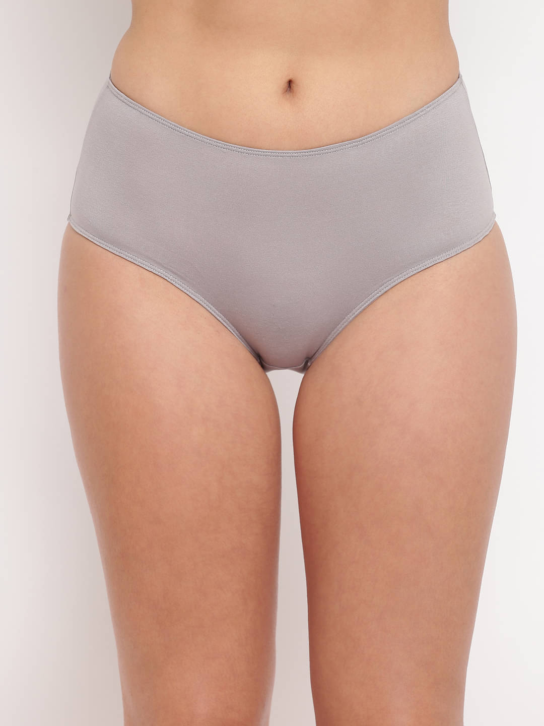 La Intimo Pack of 1 Cotton Briefs For Women ( Grey ) La Intimo Pack of 1 Cotton Briefs For Women ( Grey )