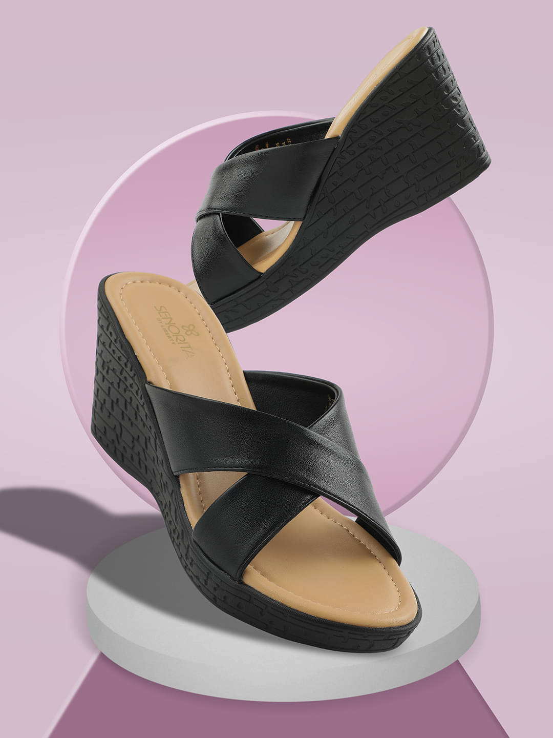     			Liberty Black Women's Slip On Heels