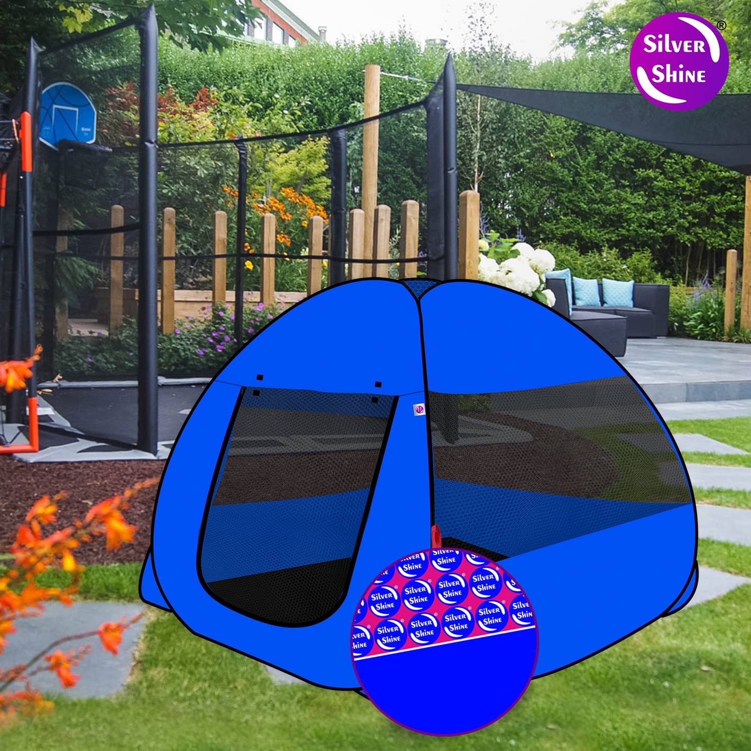 Multi Purpose Foldable Delightful Patterns Popup Kids Play Tent House Multi Purpose Foldable Delightful Patterns Popup Kids Play Tent House