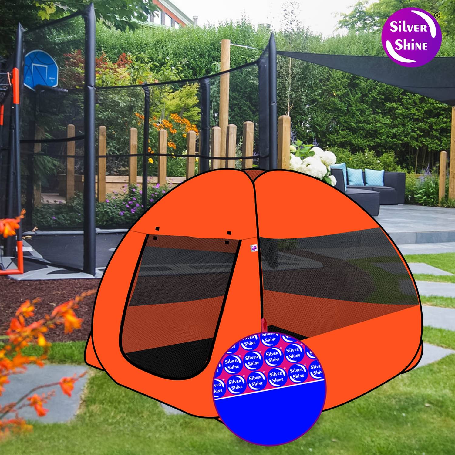 Multi Purpose Foldable Delightful Patterns Popup Kids Play Tent House Multi Purpose Foldable Delightful Patterns Popup Kids Play Tent House