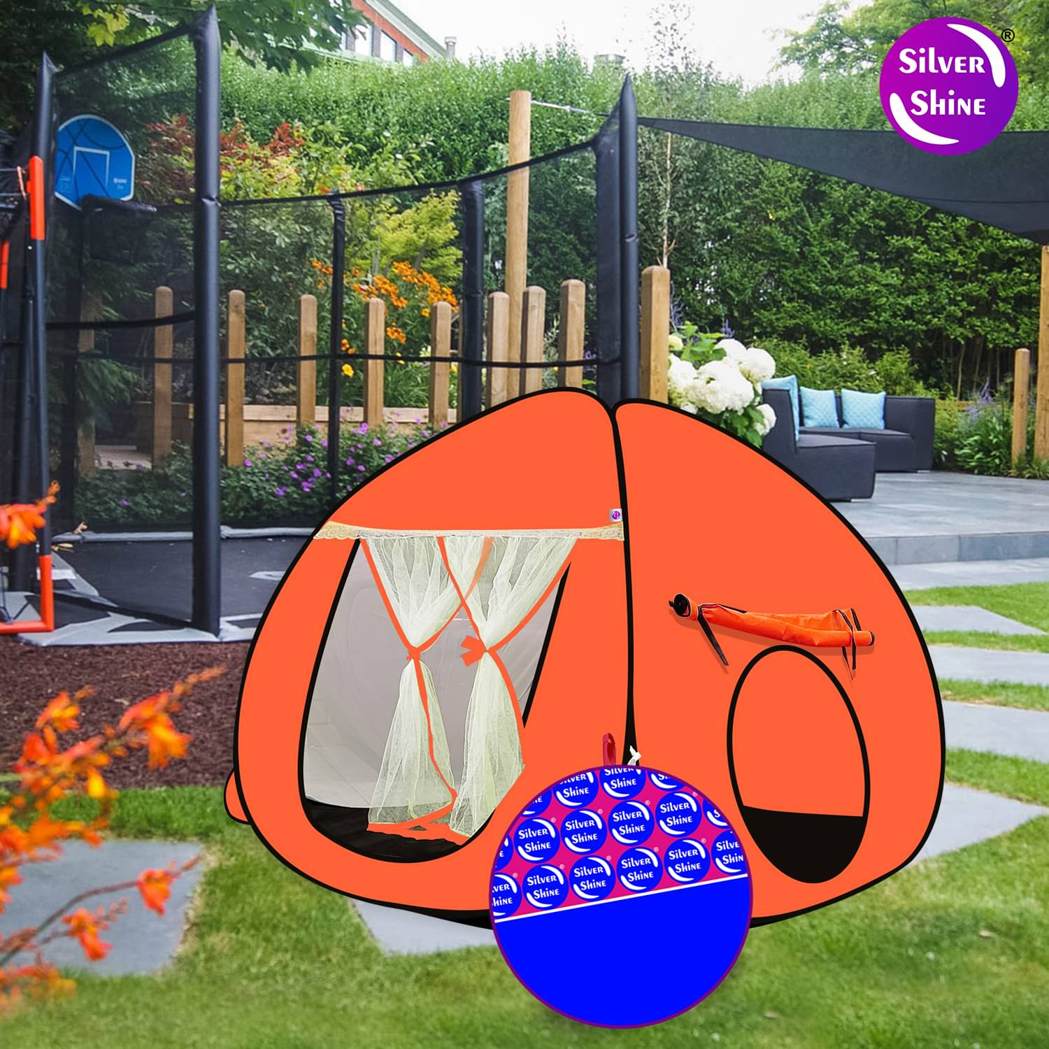Multi Purpose Foldable Delightful Patterns Popup Kids Play Tent House Multi Purpose Foldable Delightful Patterns Popup Kids Play Tent House