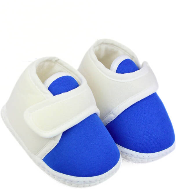     			Neska Moda - Blue Booties For Baby Boy & Baby Girl 6-12 Months ( Pack of 1 )