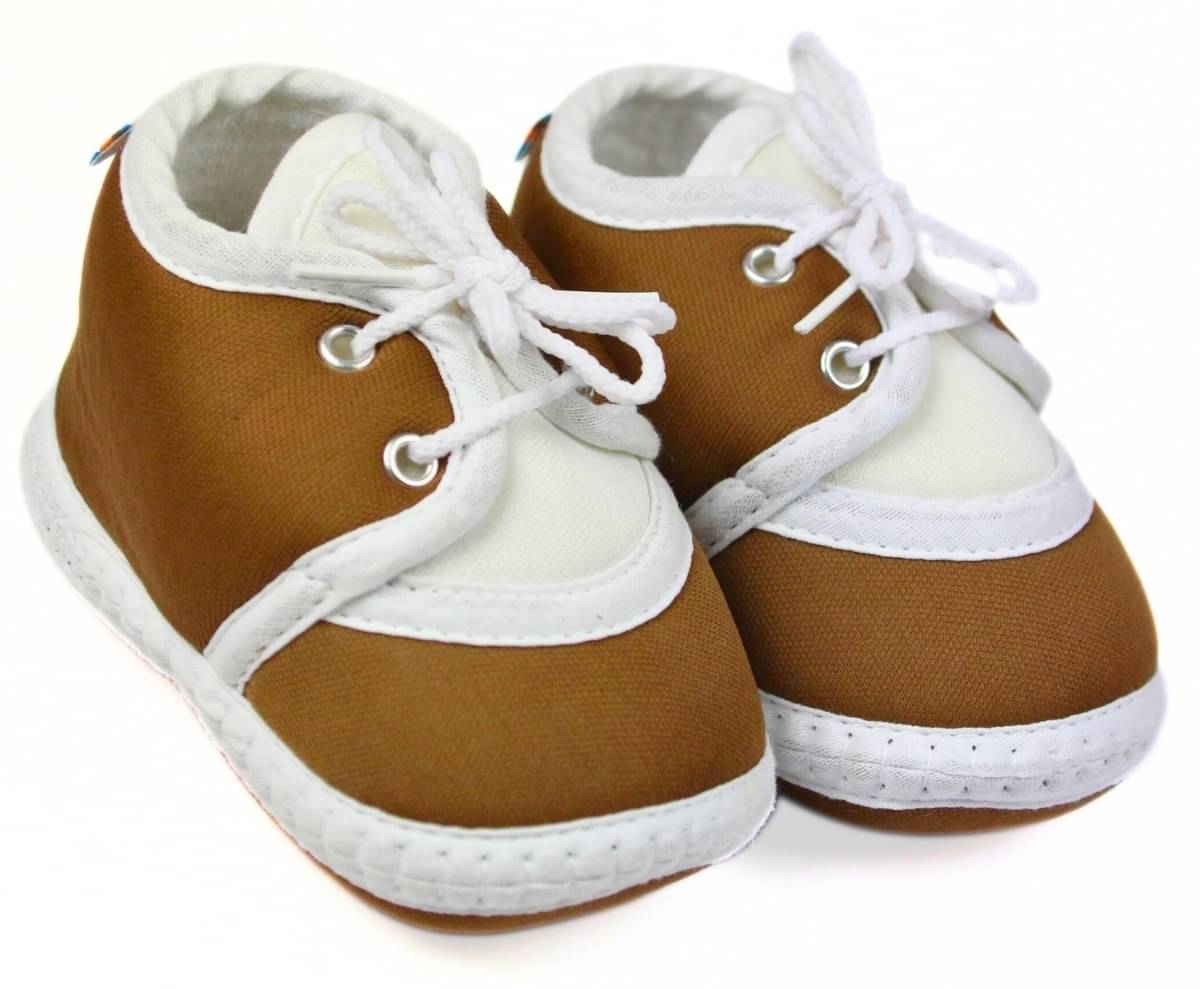     			Neska Moda - Coffee  Booties For Baby Boy & Baby Girl 6-12 Months ( Pack of 1 )