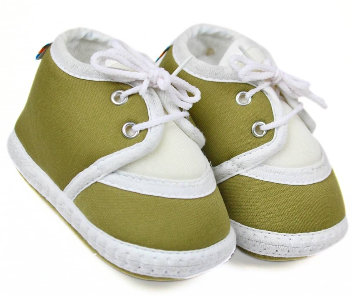     			Neska Moda - Green Booties For Baby Boy & Baby Girl 6-12 Months ( Pack of 1 )