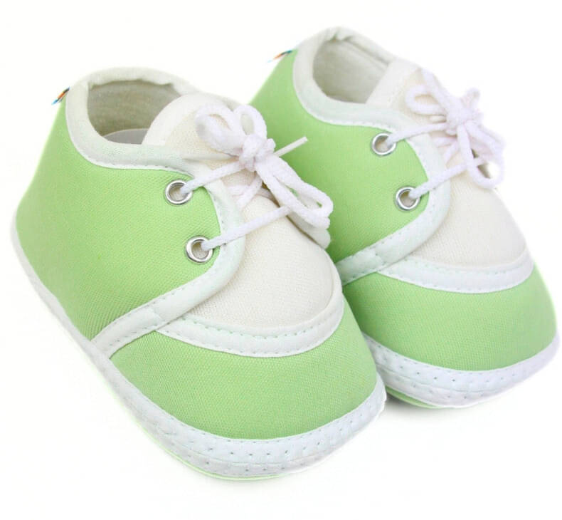     			Neska Moda - Mint Green  Booties For Baby Boy & Baby Girl 6-12 Months ( Pack of 1 )