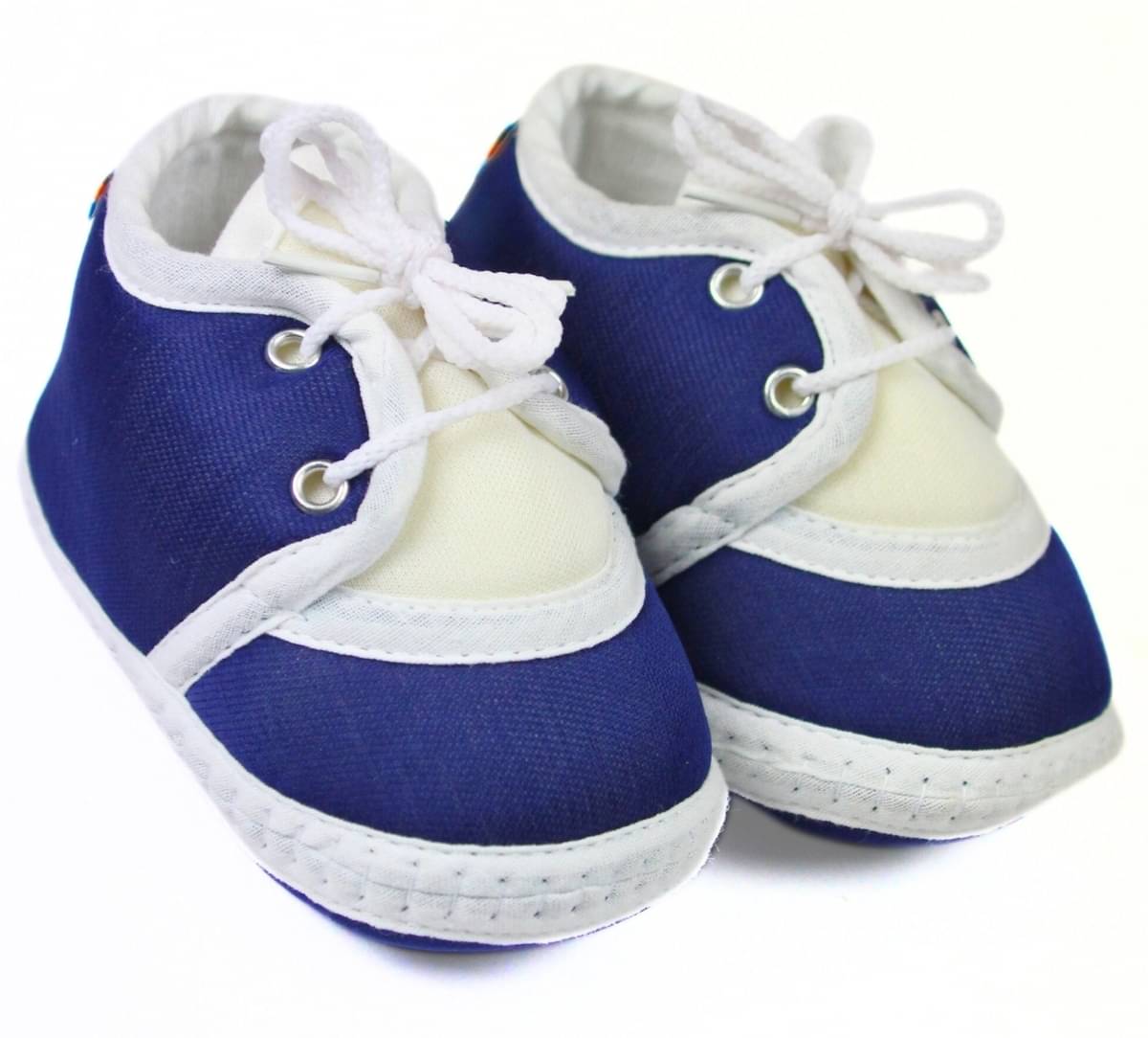     			Neska Moda - Navy Blue Booties For Baby Boy & Baby Girl 6-12 Months ( Pack of 1 )
