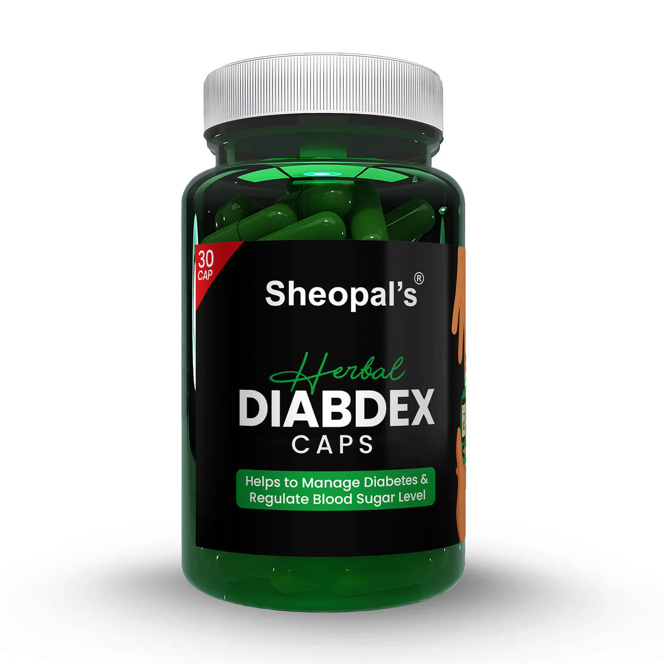     			SHEOPAL'S Diabdex Sugar Support Capsule 100 gm Pack Of 1