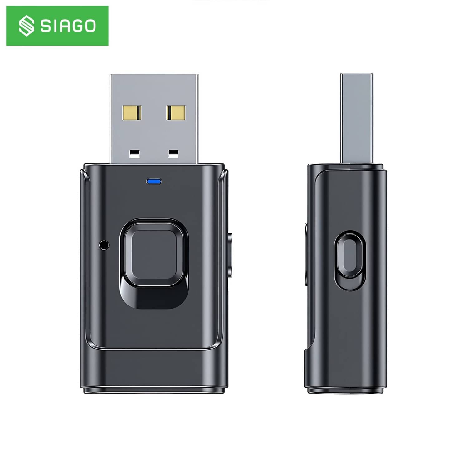     			SIAGO Black Bluetooth Device