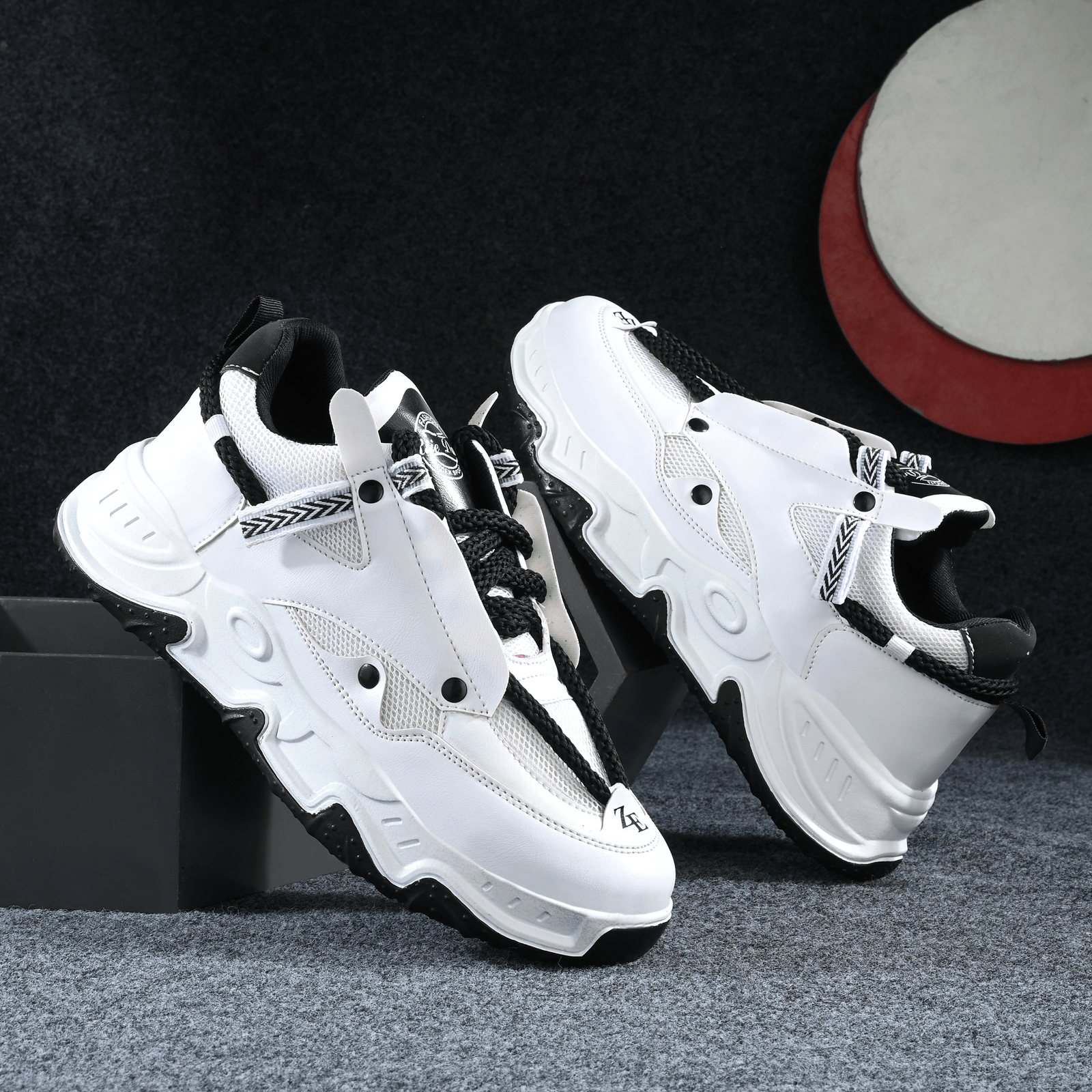 STALAG Casual Sneaker Shoes for Men Black Men's Lifestyle Shoes STALAG Casual Sneaker Shoes for Men Black Men's Lifestyle Shoes