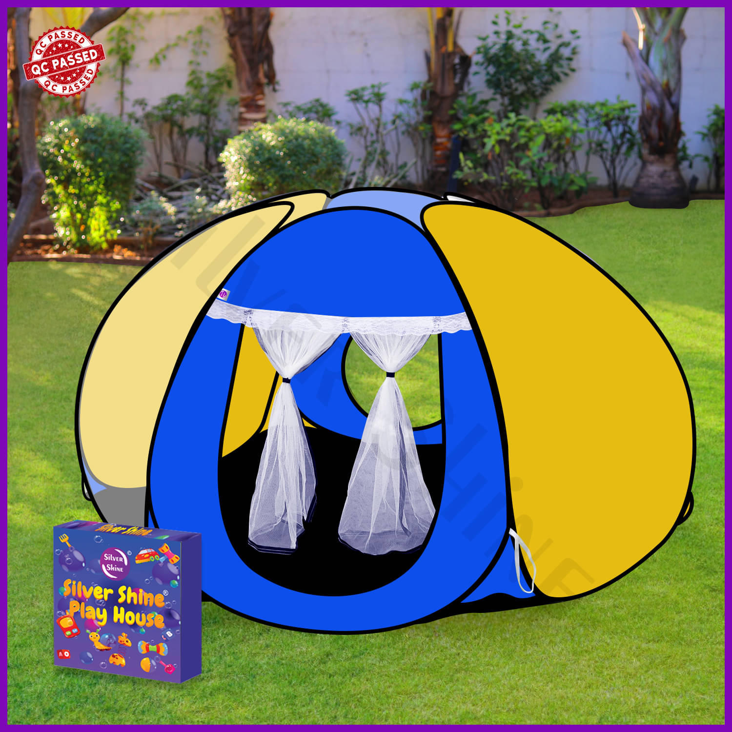     			Tent Play house Foldable Patterns Popup Kids for boys & Girls
