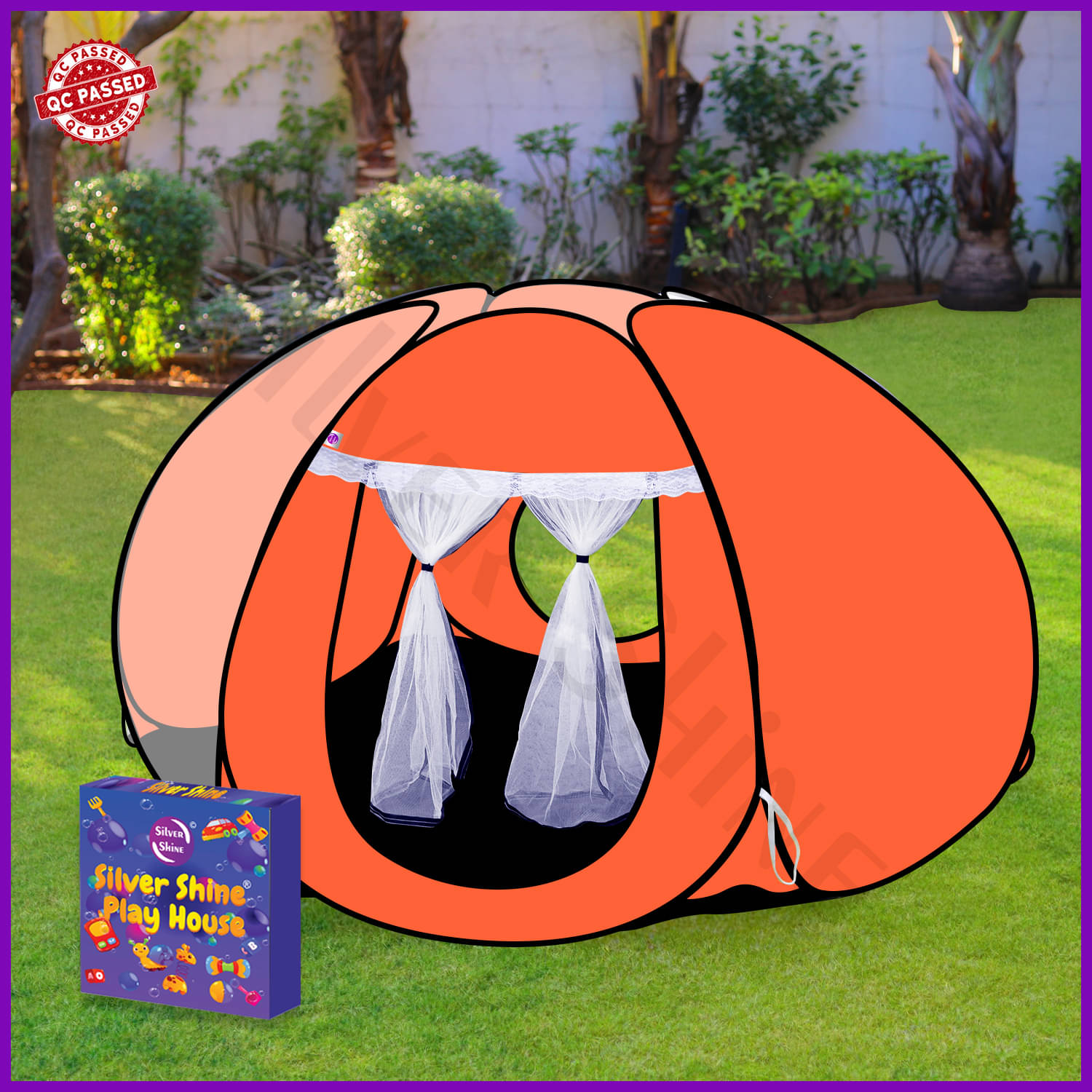    			Tent Play house Foldable Patterns Popup Kids for boys & Girls