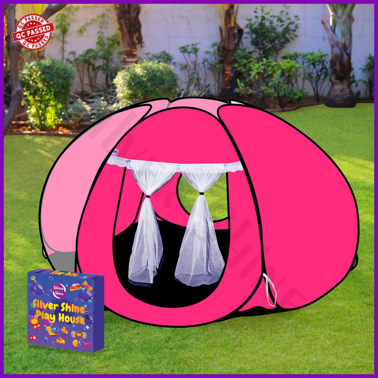     			Tent Play house Foldable Patterns Popup Kids for boys & Girls