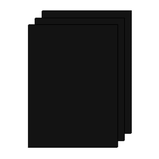     			freedy A3 Color Paper 20 Sheets (Black) Premium Colour 180 GSM Pack for Copy Printing, DIY Art & Craft, Projects, Decoration, Other Office Printing.
