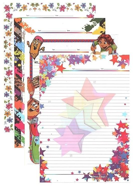 freedy A3 Designer Sheets for Project Design Print Sheets 100 Papers for Projects One Side Ruled Multipurpose Designer Colored Art & Craft Sheets freedy A3 Designer Sheets for Project Design Print Sheets 100 Papers for Projects One Side Ruled Multipurpose Designer Colored Art & Craft Sheets