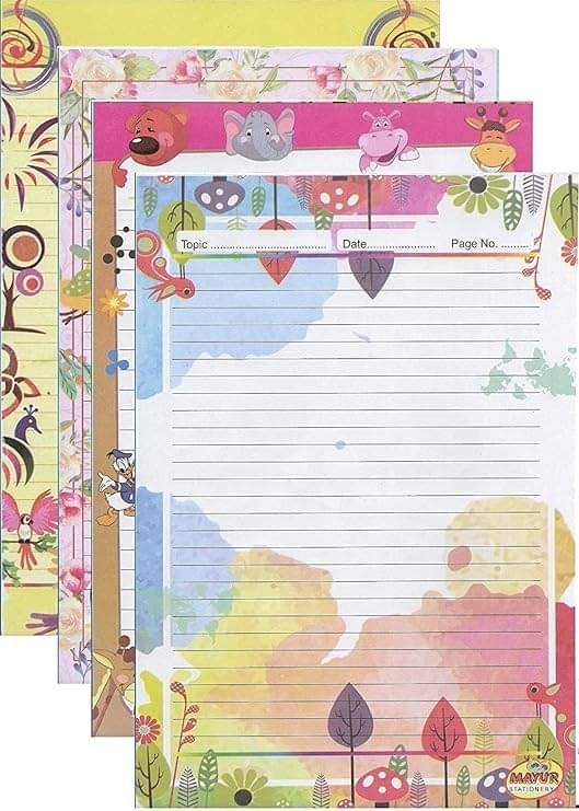 freedy A4 Designer Sheets for Project Design Print Sheets 100 Papers for Projects One Side Ruled Multipurpose Designer Colored Art & Craft Sheets freedy A4 Designer Sheets for Project Design Print Sheets 100 Papers for Projects One Side Ruled Multipurpose Designer Colored Art & Craft Sheets