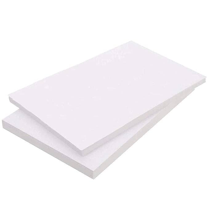 freedy A4 Size, 300 GSM Smooth Finish Ivory Drawing Paper Sheets, White, 8.25 Inch x 11.75 Inch, Combo Pack of 20 Sheets