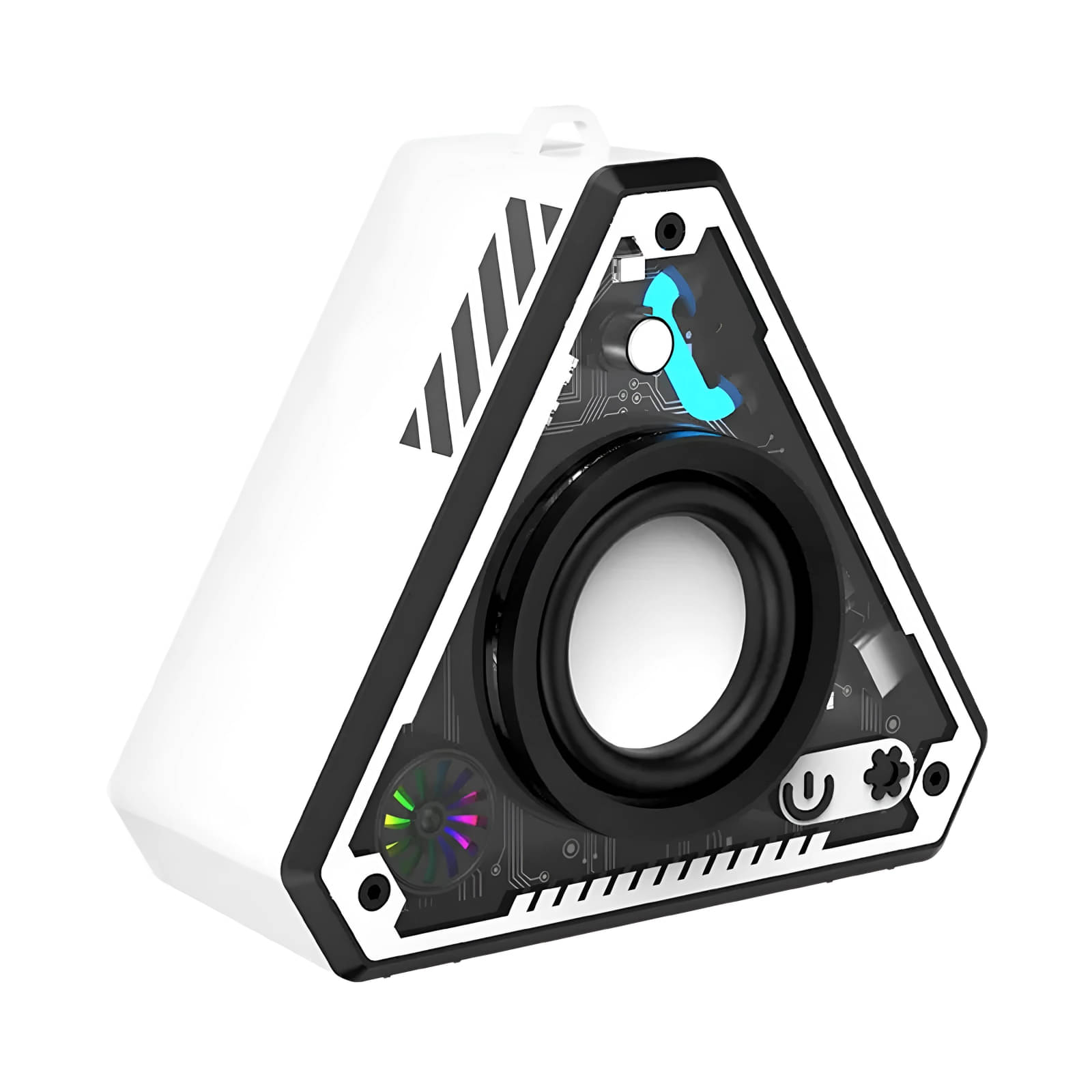     			COREGENIX V2 SUPER Mech 5 W Bluetooth Speaker Bluetooth V 5.3 with 3D Bass Playback Time 5 hrs White