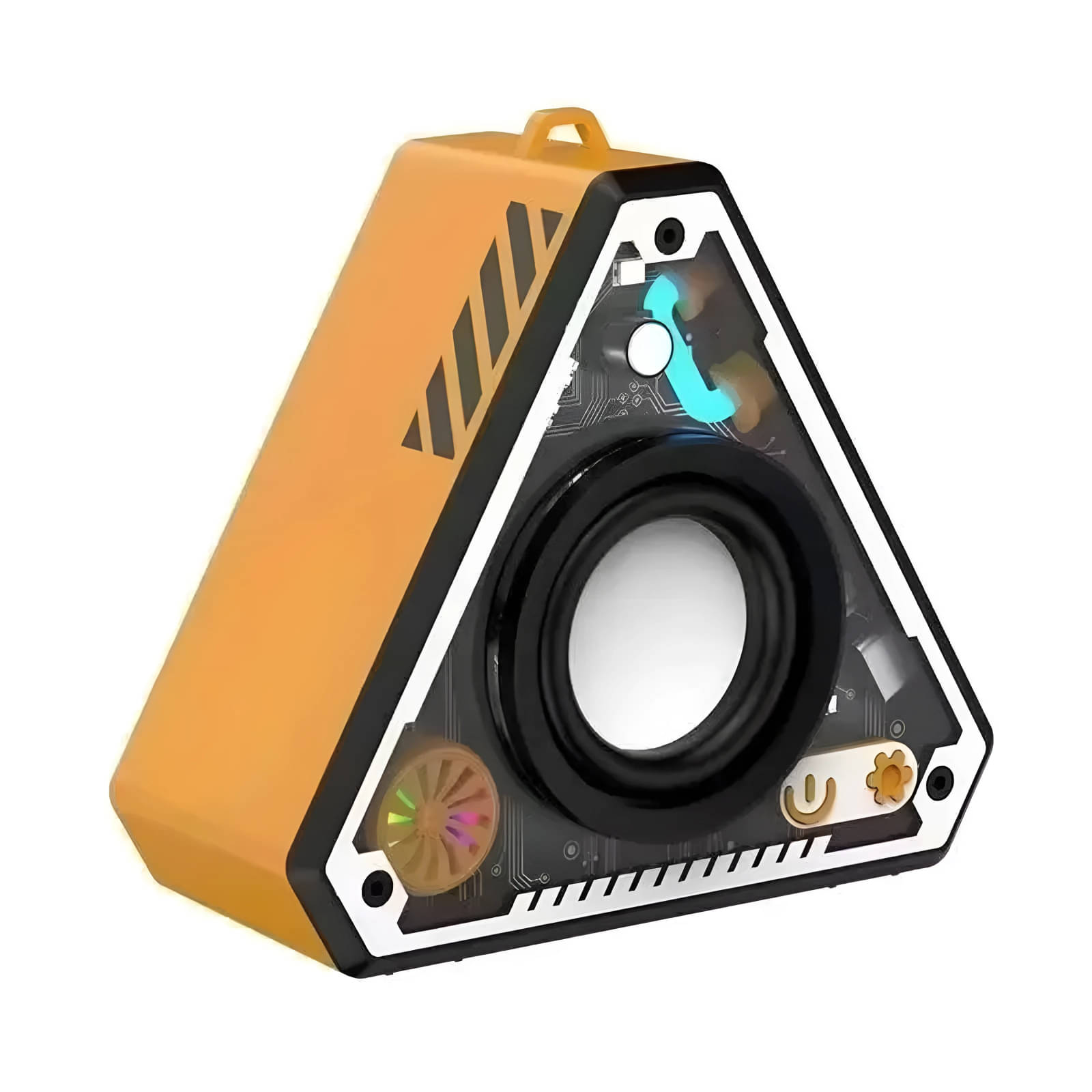     			COREGENIX V2 SUPER Mech 5 W Bluetooth Speaker Bluetooth V 5.3 with 3D Bass Playback Time 5 hrs Orange