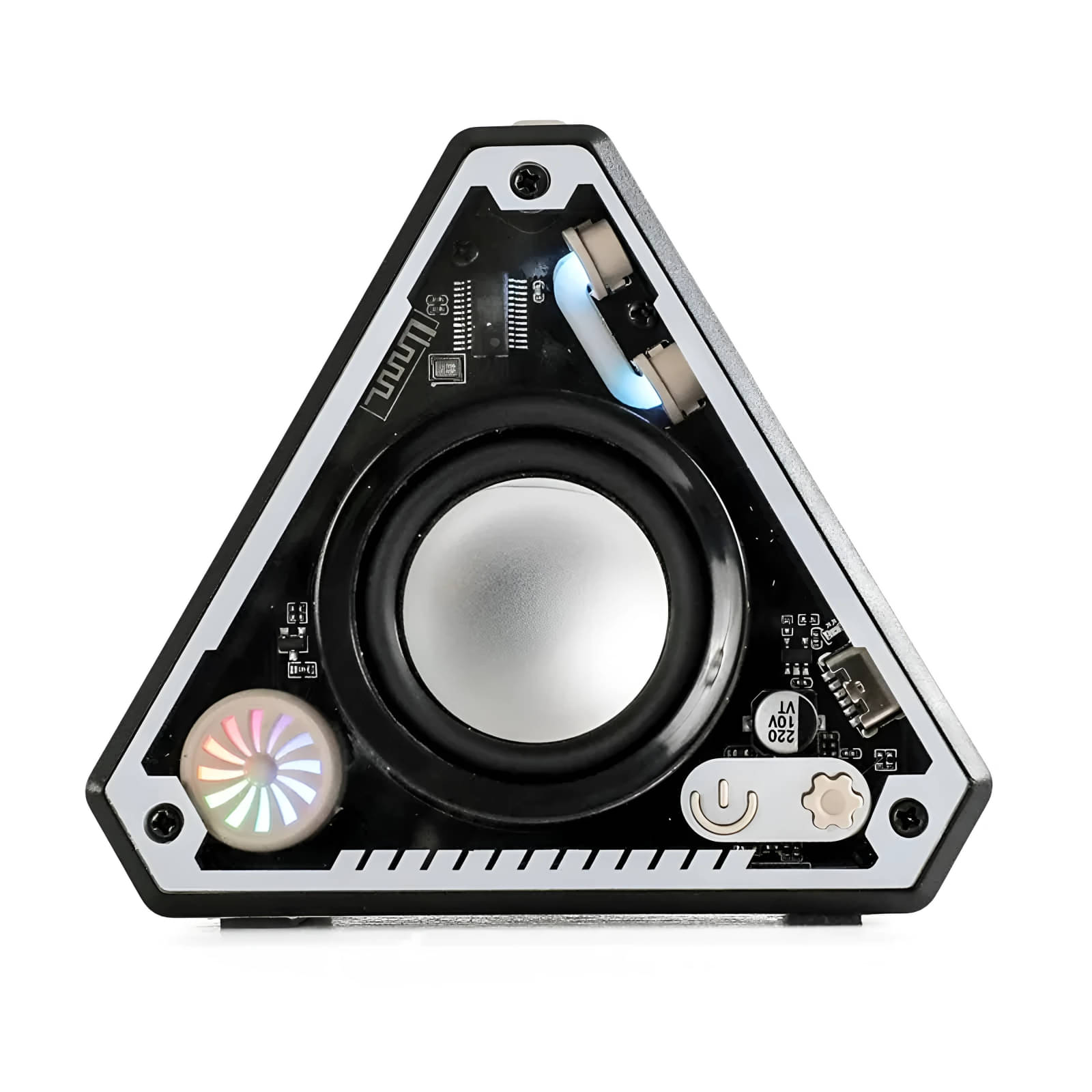     			COREGENIX V2 Super Mech 5 W Bluetooth Speaker Bluetooth V 5.3 with 3D Bass Playback Time 5 hrs White