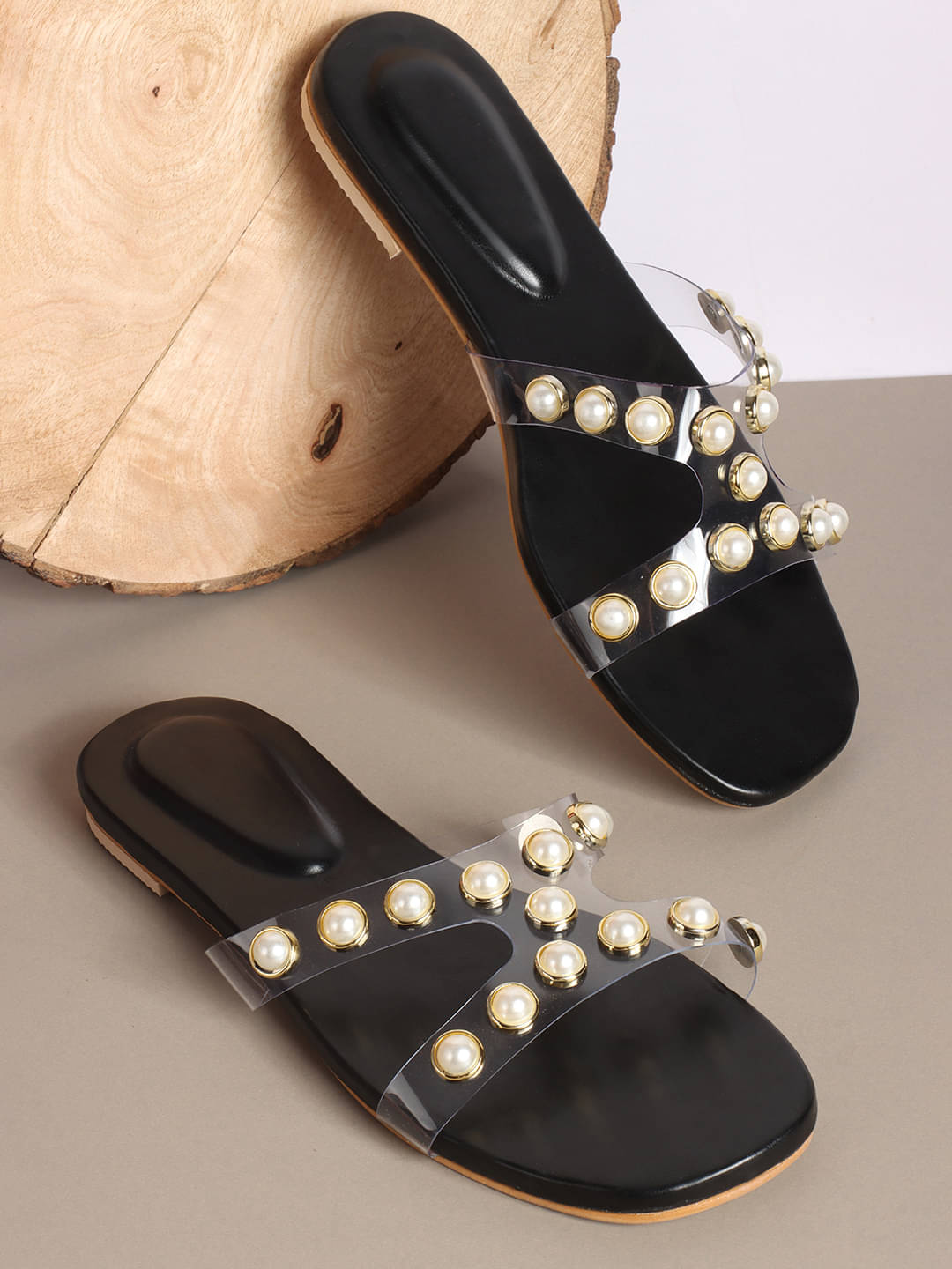     			Carrito Black Women's Flats