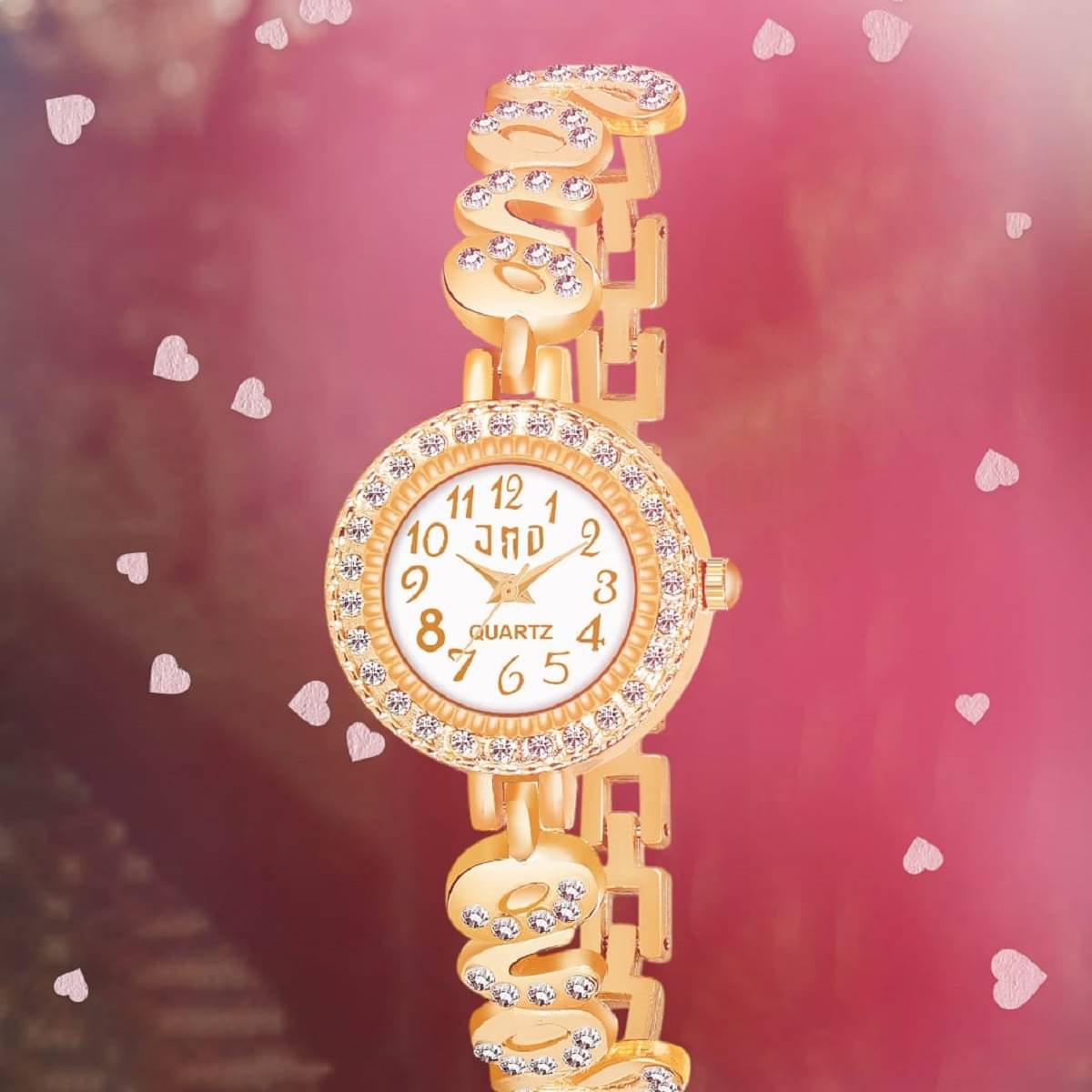     			Cosmic Gold Metal Analog Womens Watch