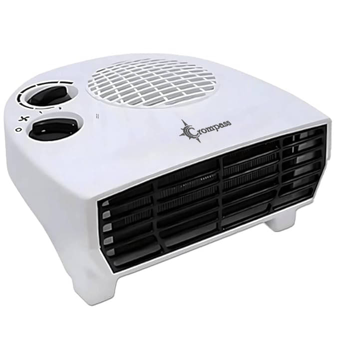     			Crompass Horizontal/Vertical White Room Heater