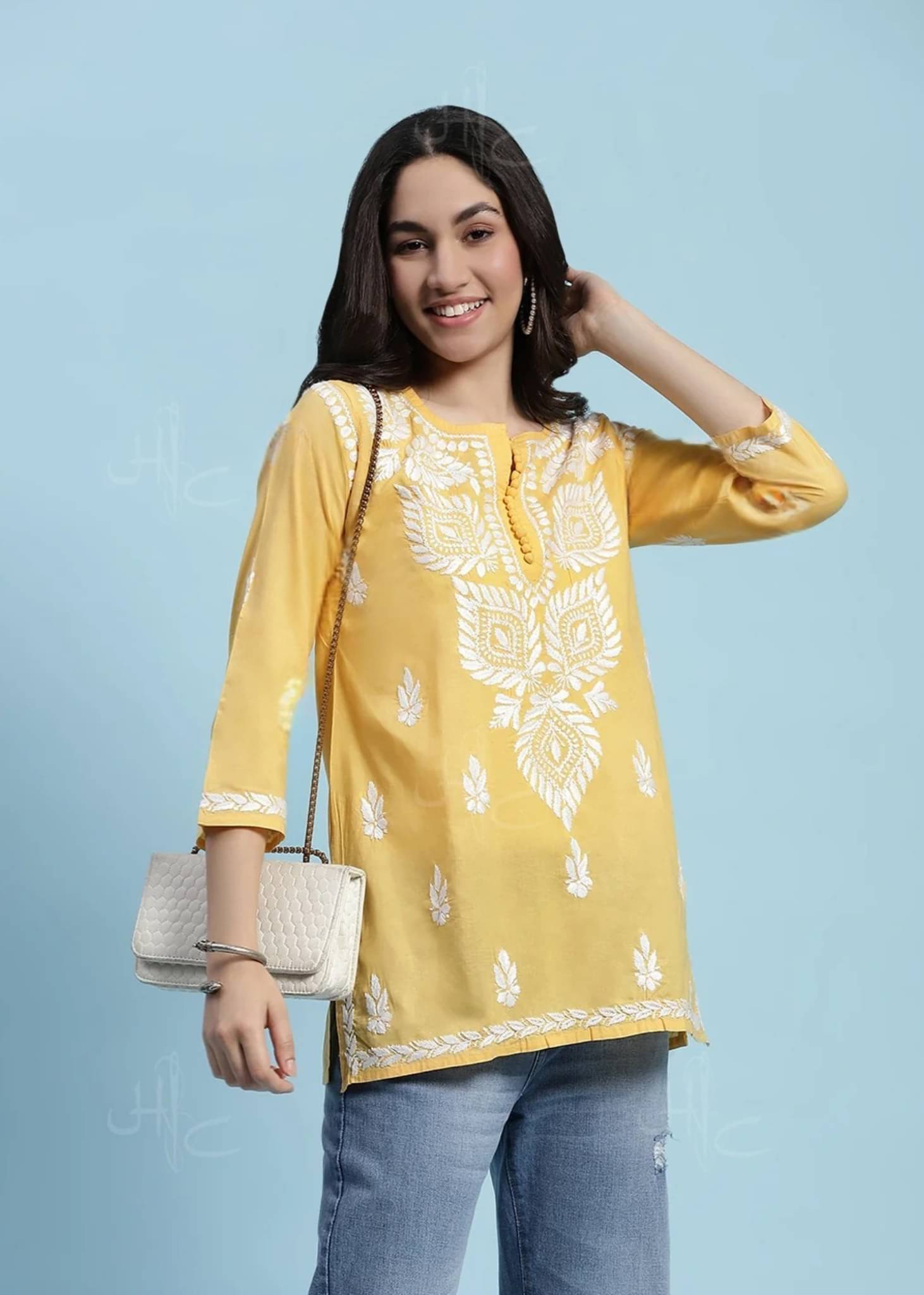 Rayon Short Kurti For Women (Pack of 1) Rayon Short Kurti For Women (Pack of 1)